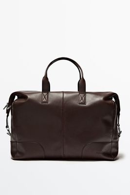 Leather Bowling Bag