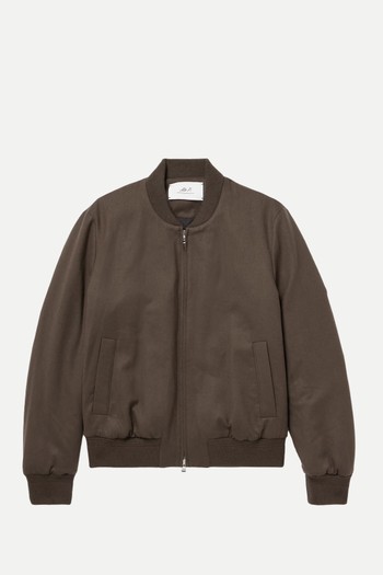 Padded Cashmere-Blend Bomber Jacket from MR P.