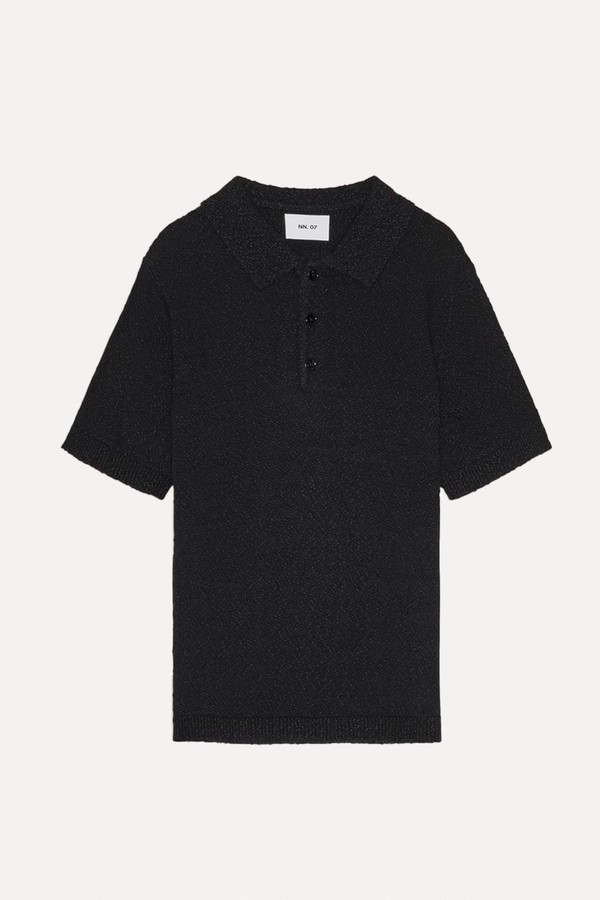 Randy Boucle Yarn Polo from NN07