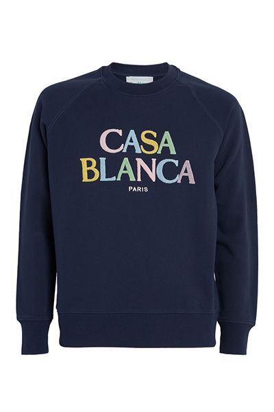 Logo-Embroidered Organic Cotton-Jersey Sweatshirt from Casablanca 