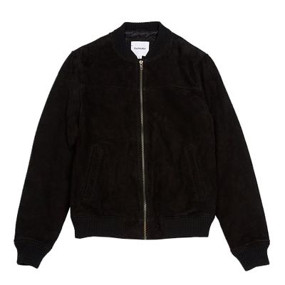 Suede Bomber Jacket from The Idle Man