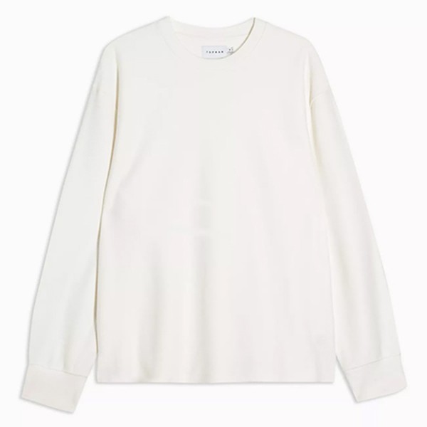 Ecru Twill Sweatshirt