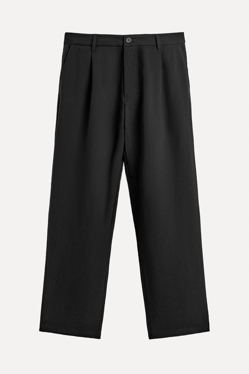 Relaxed Fit Flowing Trousers