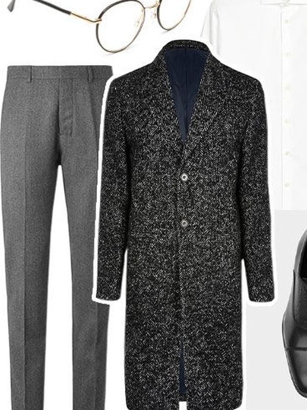 DEBIT/CREDIT: How To Style A Herringbone Overcoat