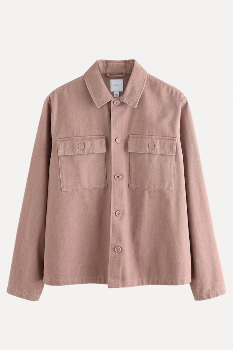 Washed Twill Shacket