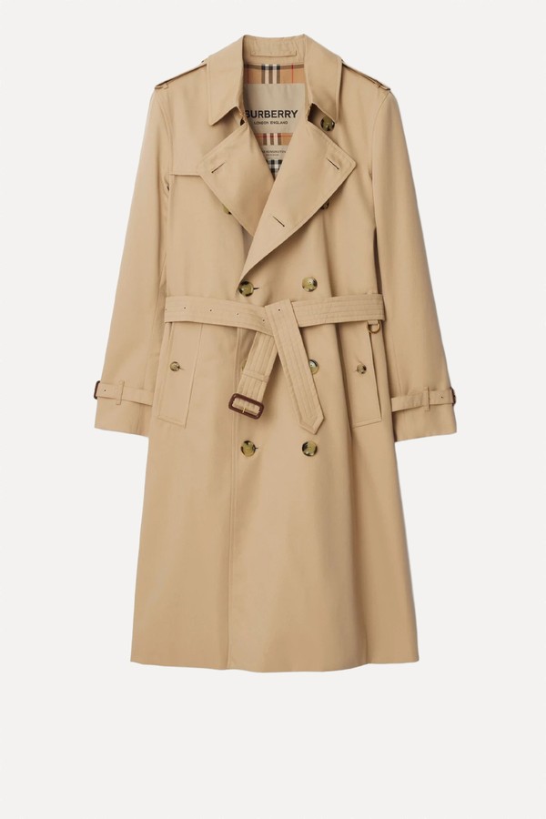 Long Kensington Heritage Trench Coat from Burberry