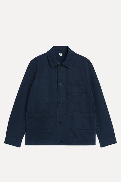 Overdyed Twill Overshirt