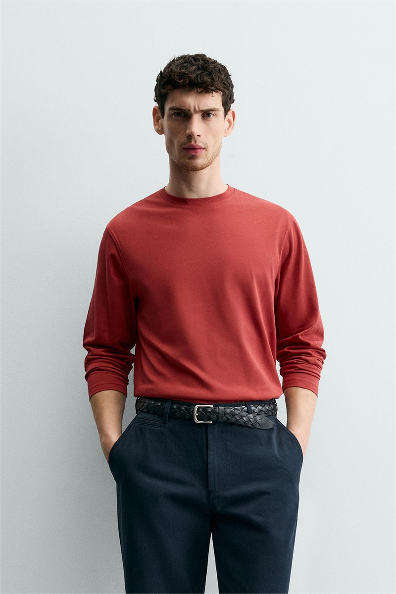 Medium Weight Long Sleeve T-Shirt