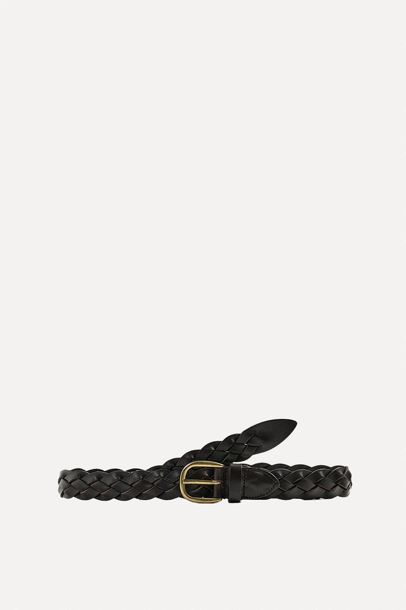Braided Leather Belt