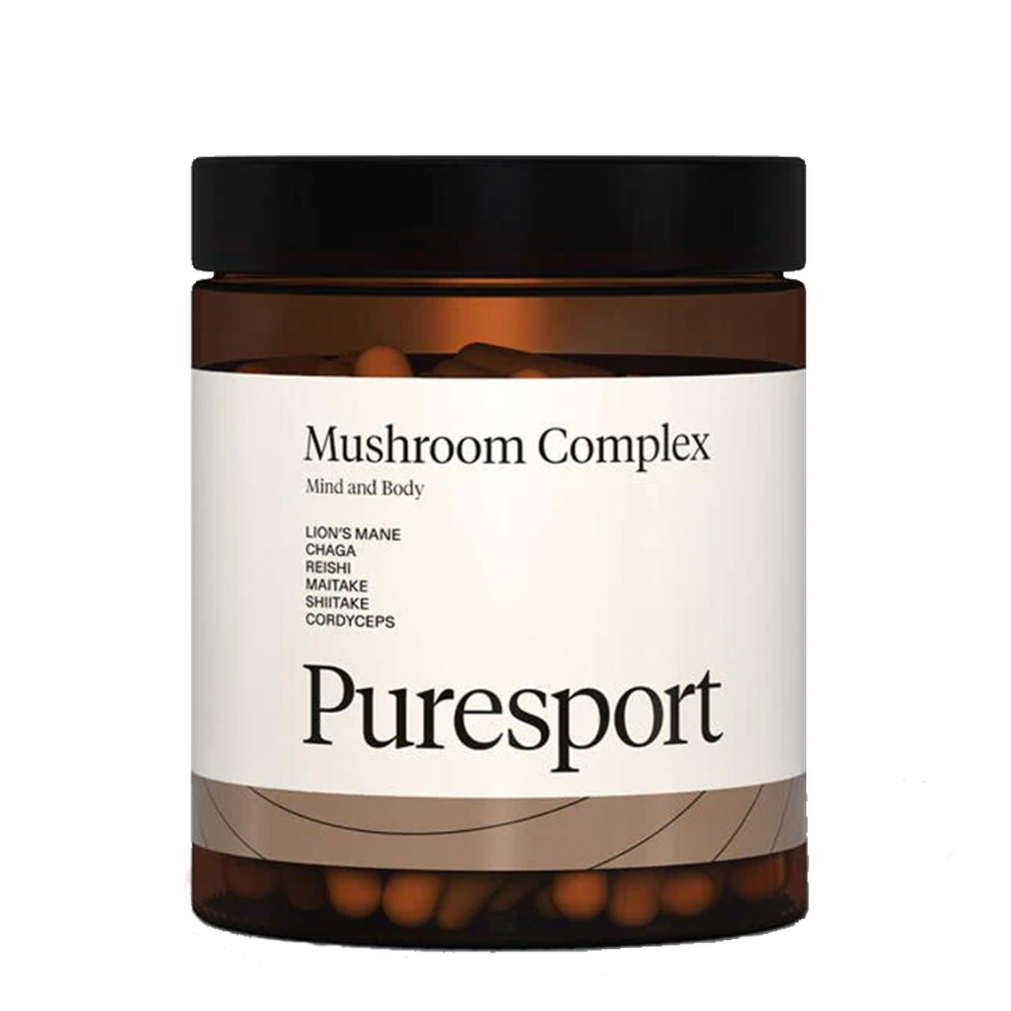 Mind & Body Mushroom Blend Nootropic Capsules from Puresport