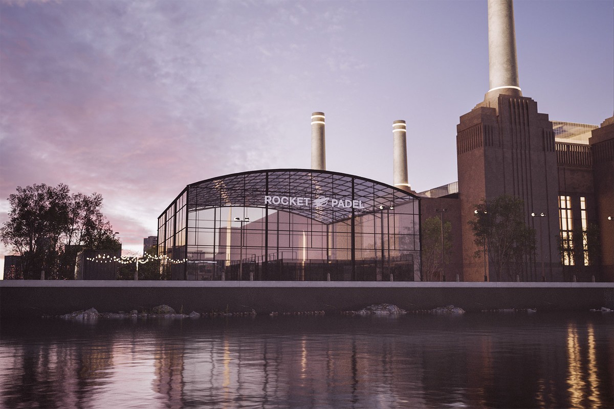 Rocket Padel at Battersea Power Station