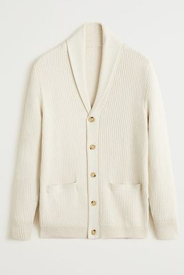 Recycled-Cotton Cardigan from Mango