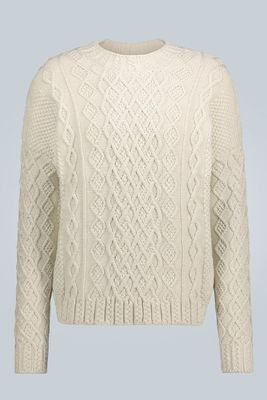 Chunky Cable Knit Sweater from Loewe