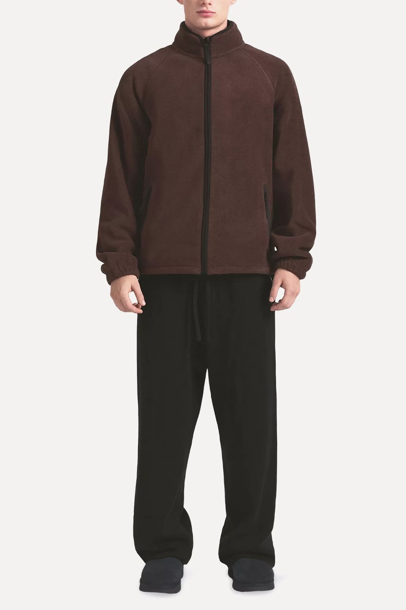  Arctic Fleece Zip-Up Woven Jacket from SKIMS
