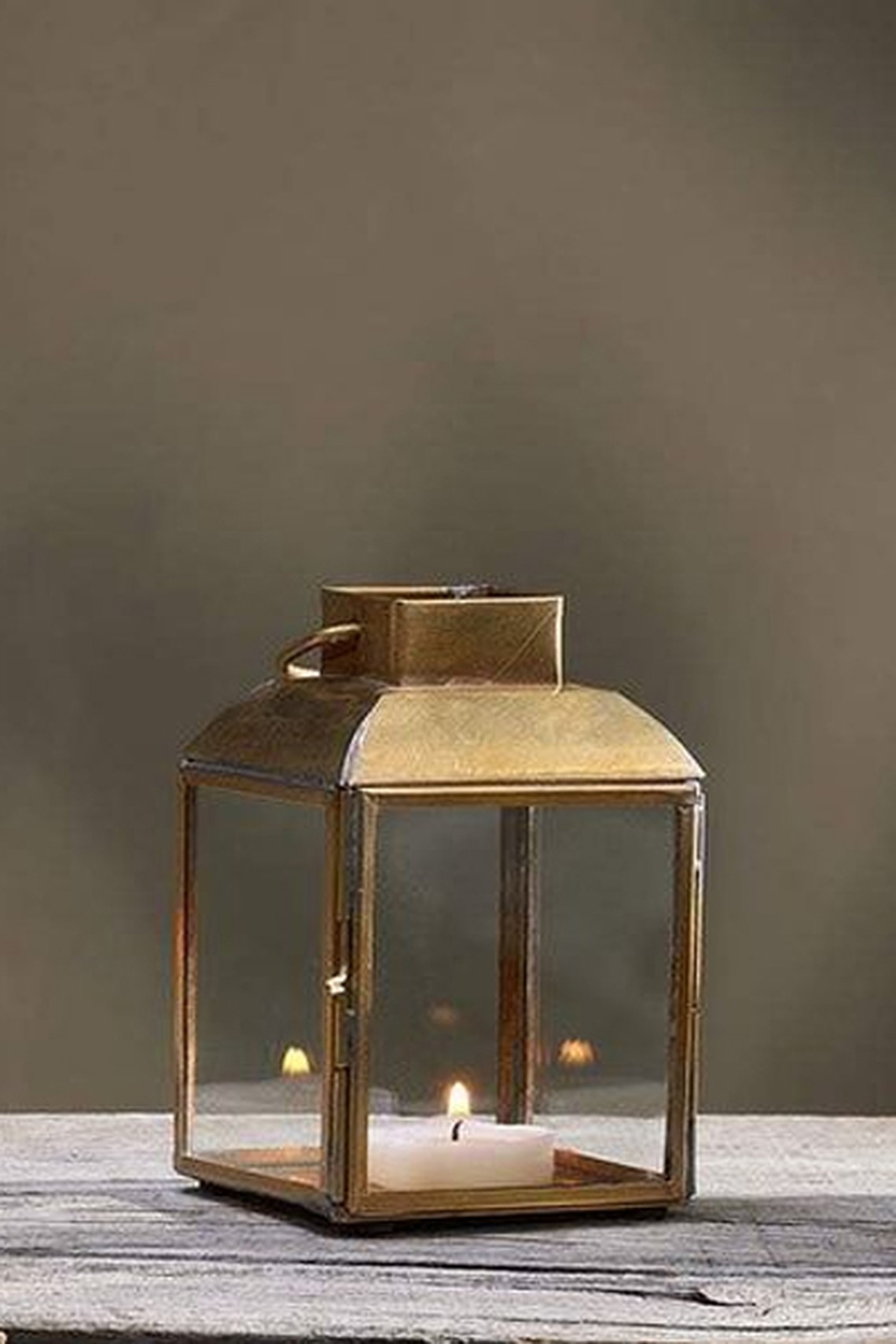 Maro Brass Lantern  from Nkuku