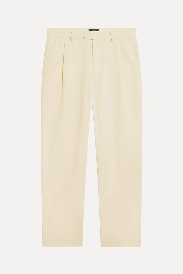 Pleated Tailored Trousers from Percival