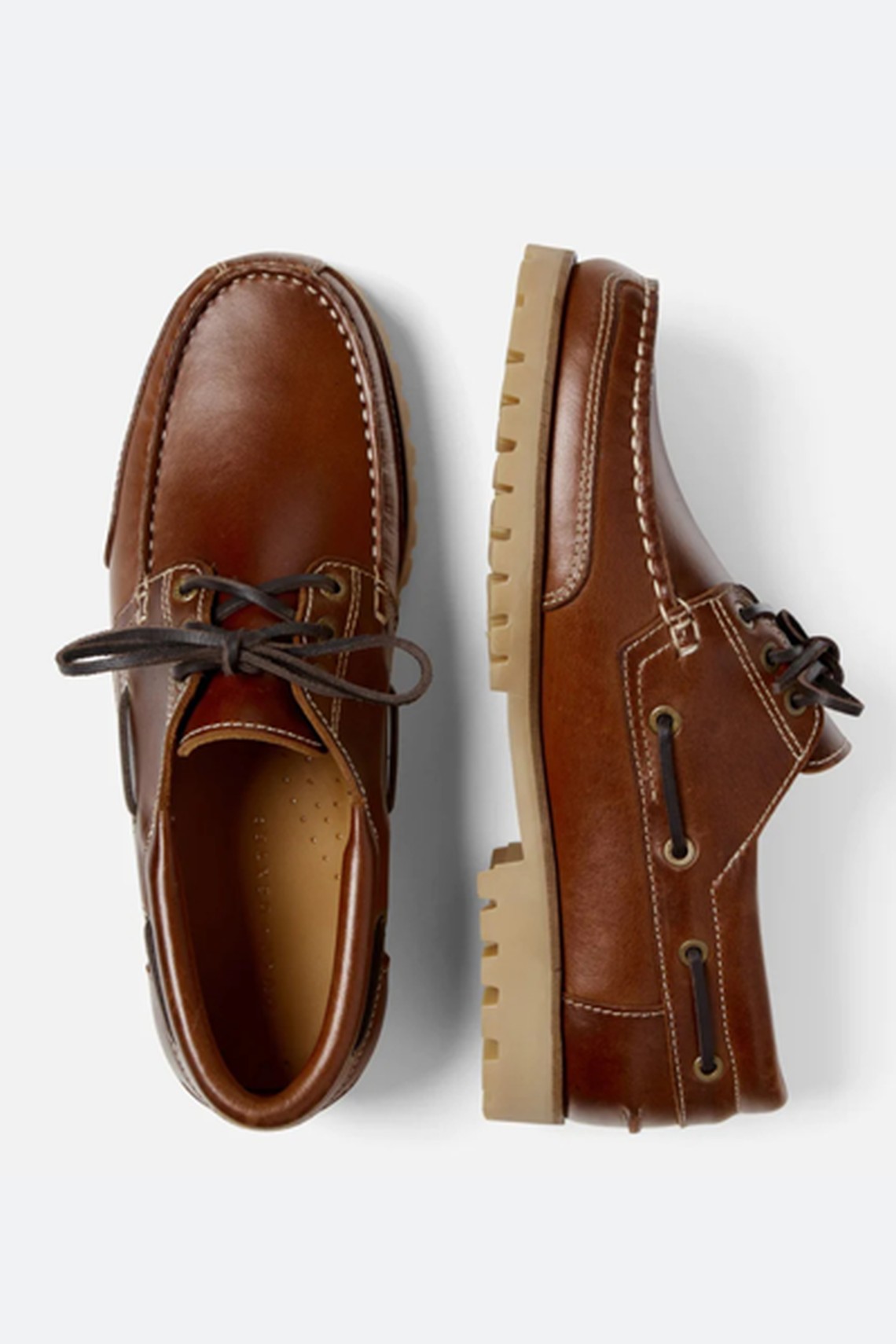 Commando Tobacco Boat Shoes