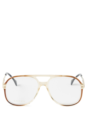 Aviator Acetate And Metal Glasses from Tom Ford Eyewear