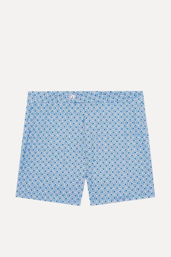 Caprio Geometric Print Swim Shorts from Reiss