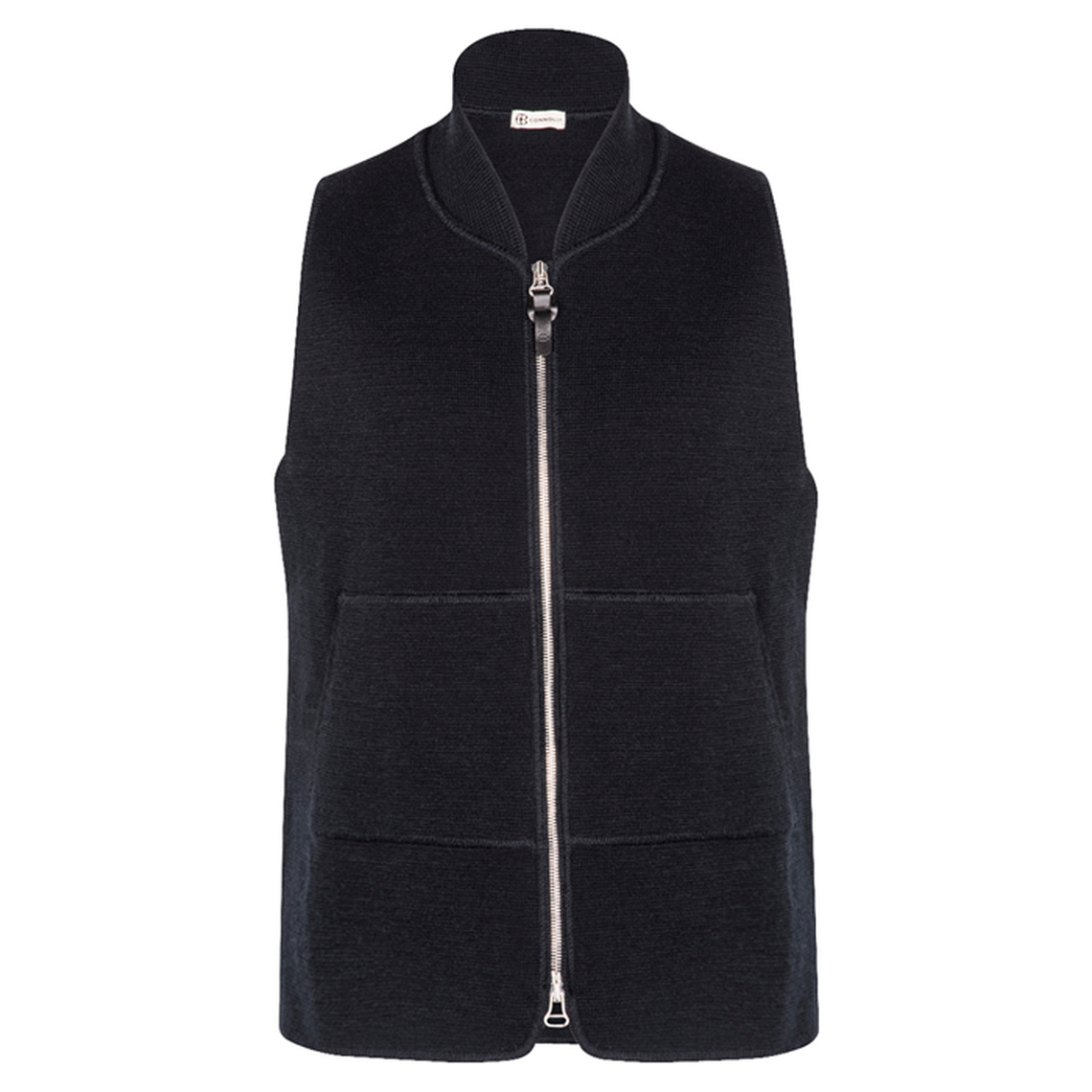 Navy Wool Drop-Back Car Vest from Connolly