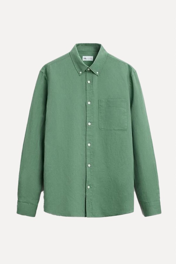 Cotton Linen Shirt from Zara