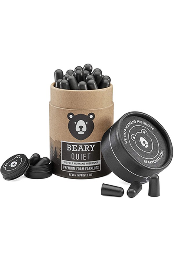 Reusable Soft Foam Earplugs from Beary Quiet