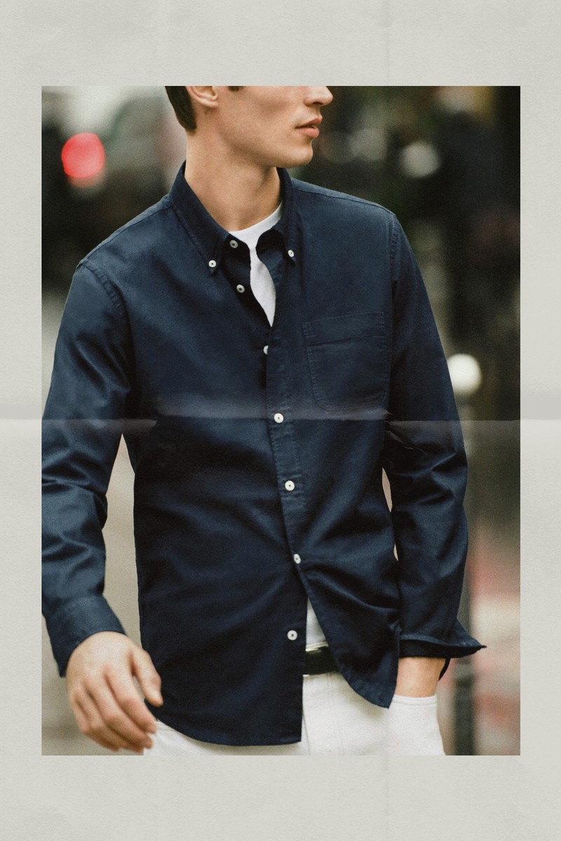 Regular Fit Oxford Cotton Shirt, £35.99 | MANGO