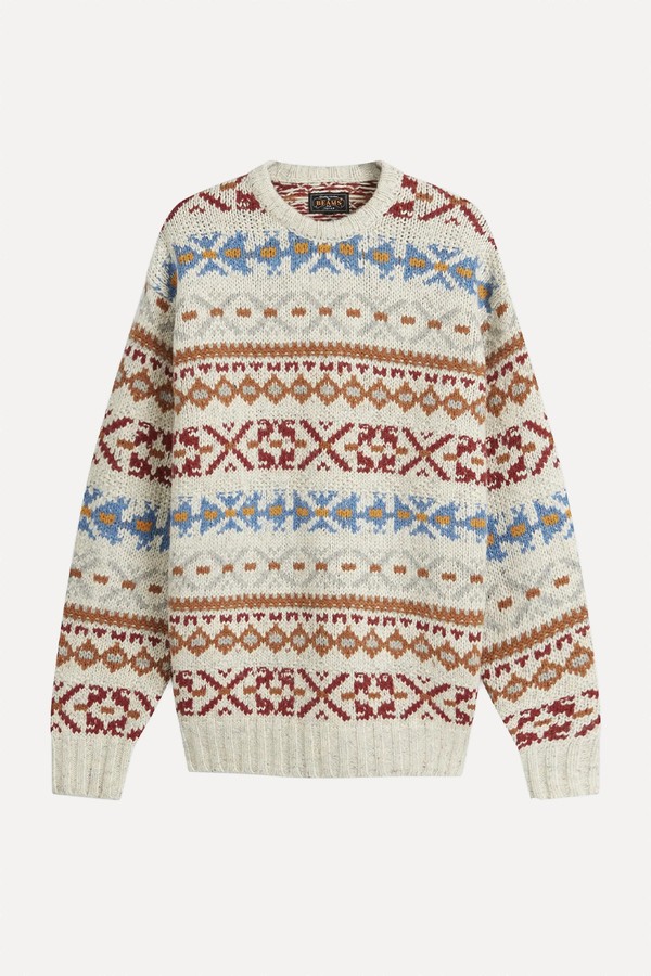 Fair Isle Jumper from Beams Plus