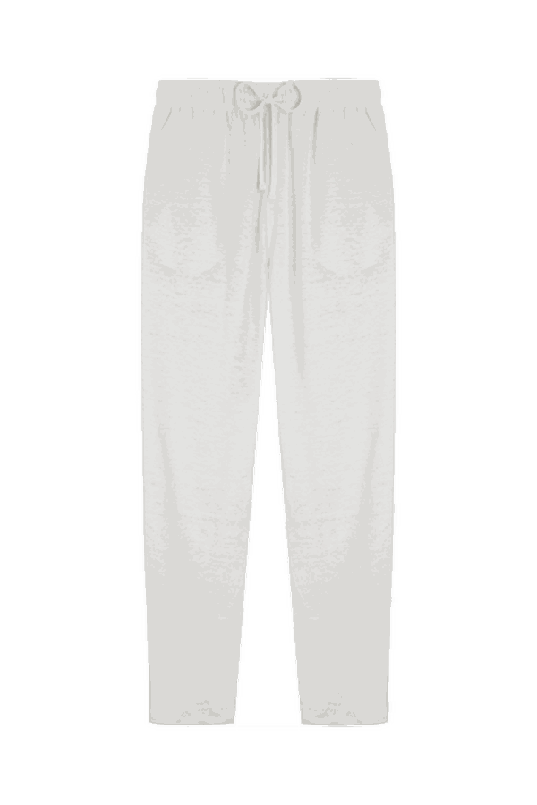 Linen Jersey Pants Solid