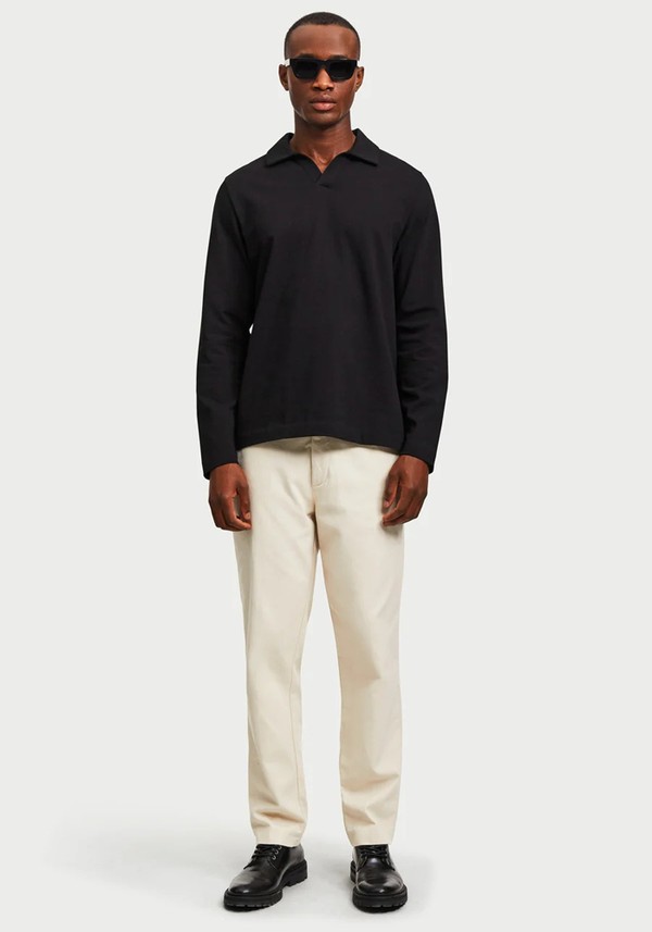 Branford Long Sleeve Jersey Polo