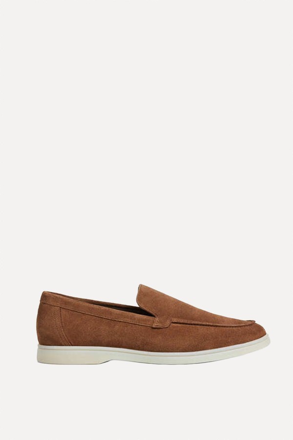 Martin Plain Suede Loafers from Hackett London