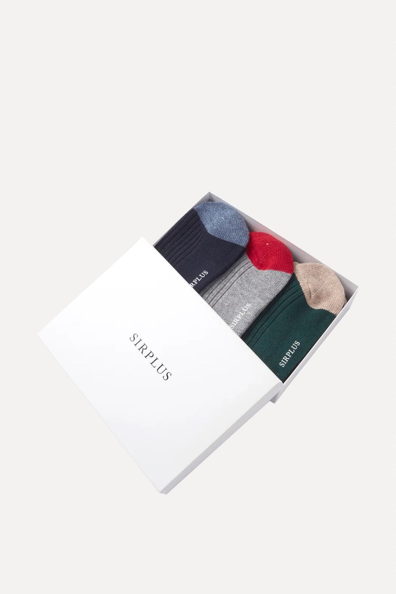 Wool Cashmere Socks Gift Box from Sirplus
