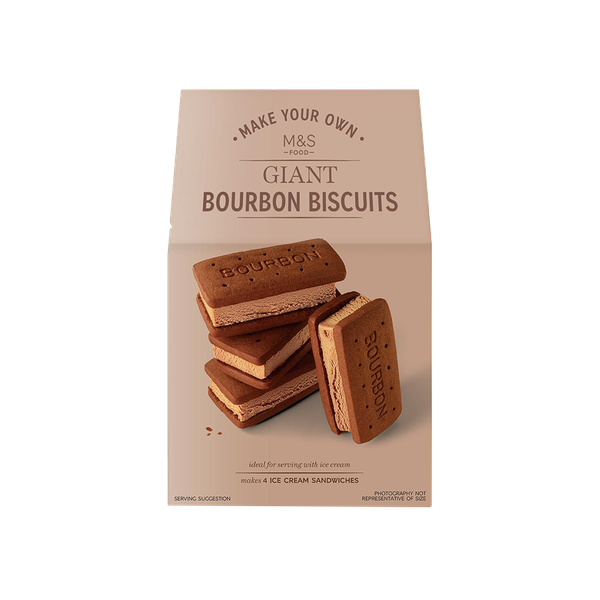 Giant Bourbon Biscuit Make Your Own from Marks & Spencer