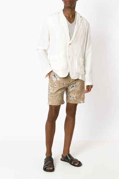 Floral Straight Shorts from Osklen