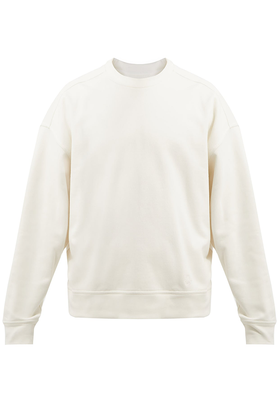 Drop-Shoulder Cotton-Jersey Sweatshirt  from Jil Sander