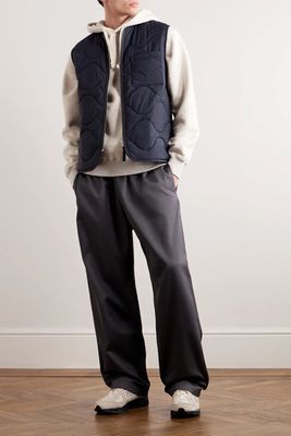 Aaro Quilted Recycled-Shell Gilet from ARKET