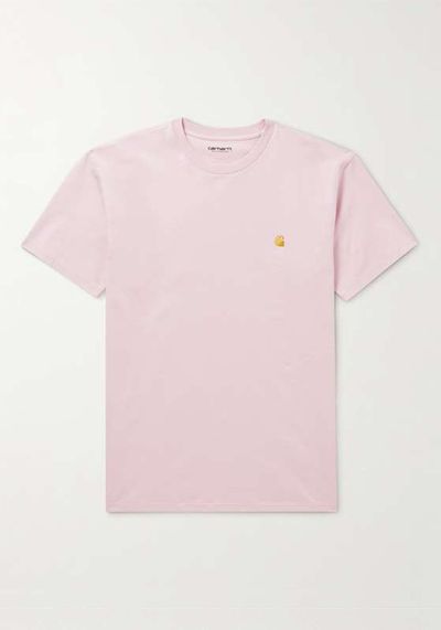 Logo-Embroidered Cotton-Jersey T-Shirt