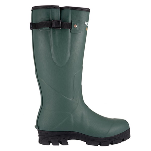 Neoprene Lined Walkabout Wellingtons In Evergreen