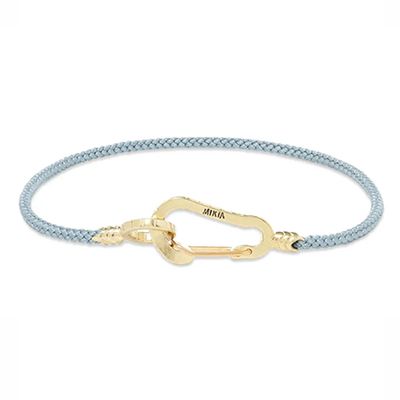 Cord Carbiner Bracelet from Mikia