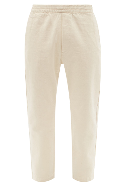 Bativoga Drawstring-Waist Cotton-Twill Trousers from Barena Venezia