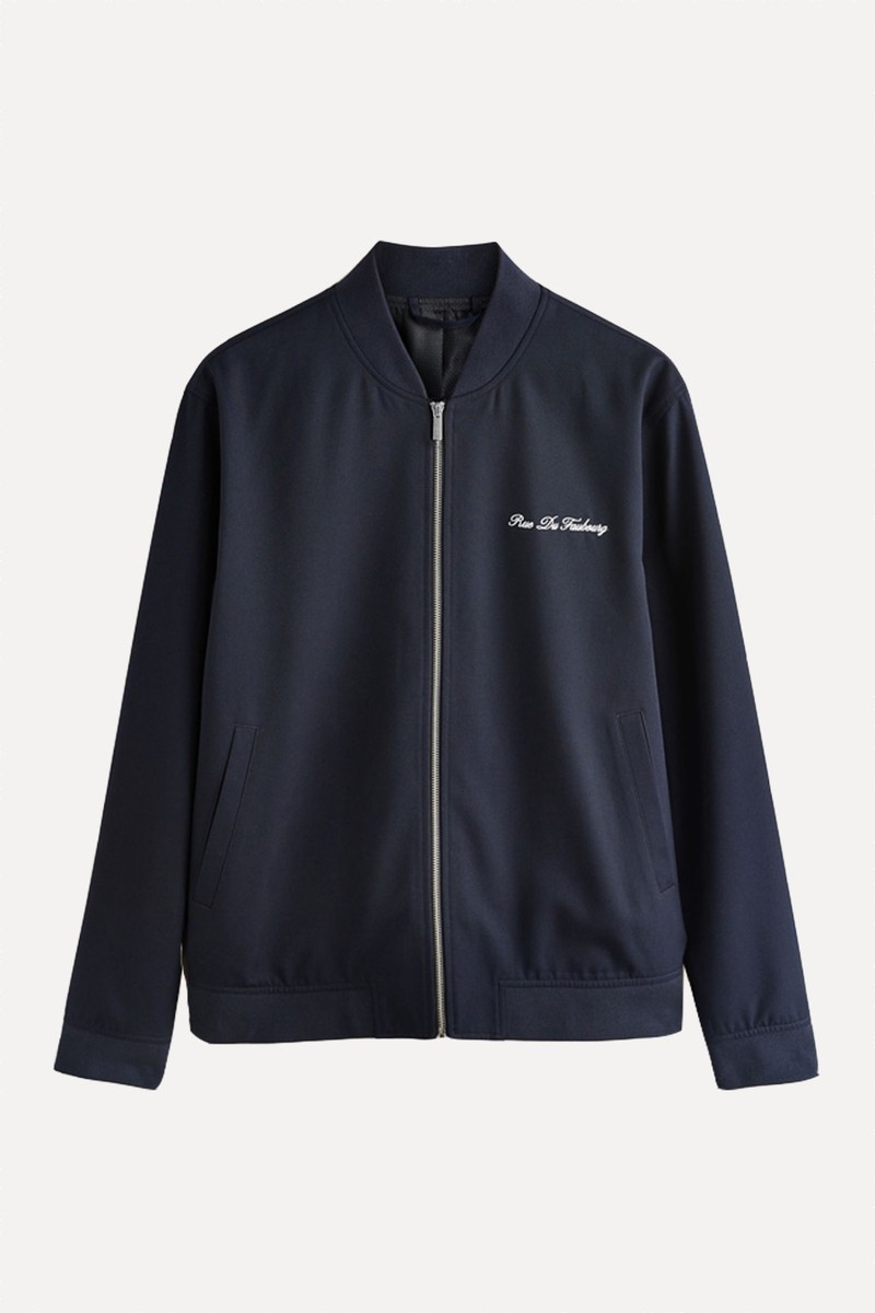 Embroidered Smart Bomber Jacket