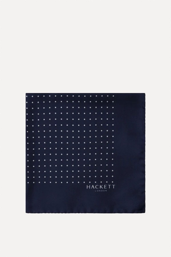 Polka Dot Pocket Square from Hackett London