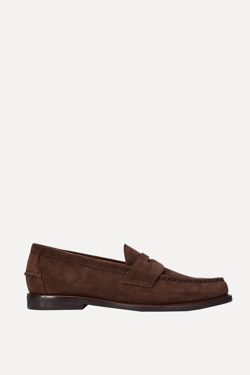 Alston Suede Penny Loafers from Polo Ralph Lauren 