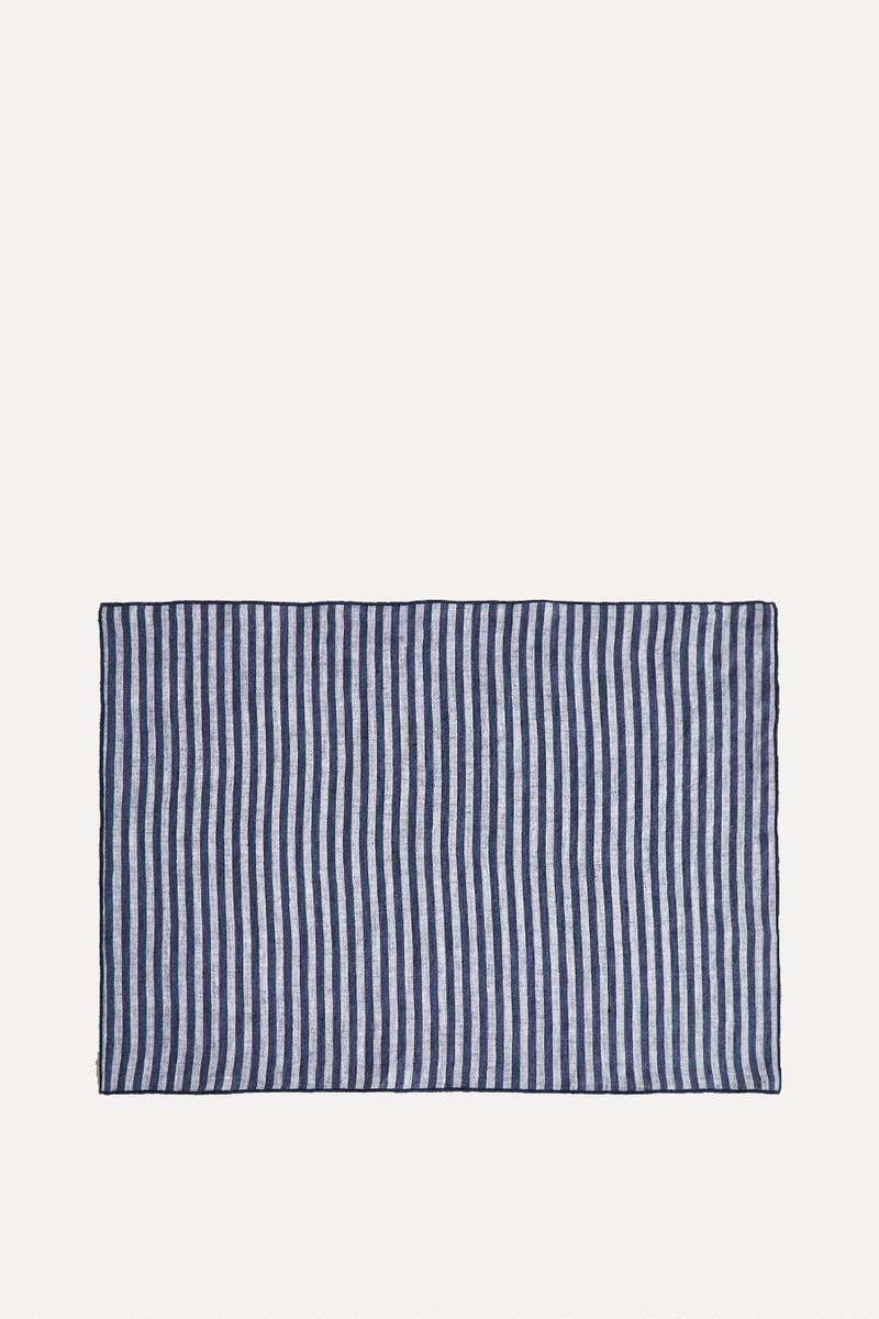 Striped Linen Placemat from Zara