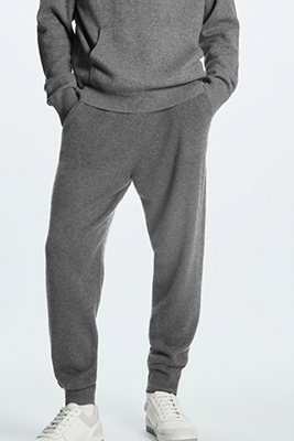 Relaxed-Fit Pure Cashmere Joggers from COS
