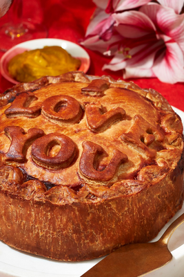 Valentine's 'I Love' Pork Pie from Fortnum & Mason