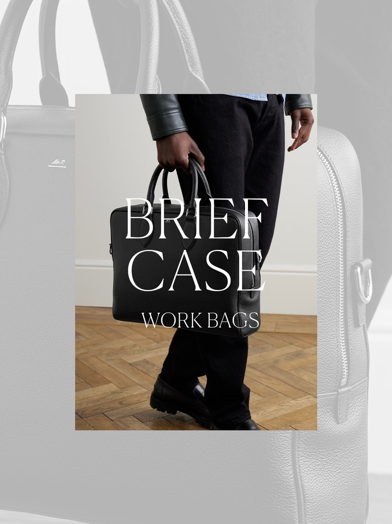 Full-Grain Leather Briefcase from MR P.