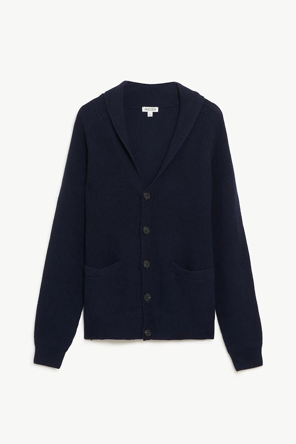 Pure Extra Fine Merino Wool Cardigan