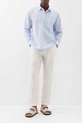 Shanklin Striped Cotton Shirt from ORLEBAR BROWN 