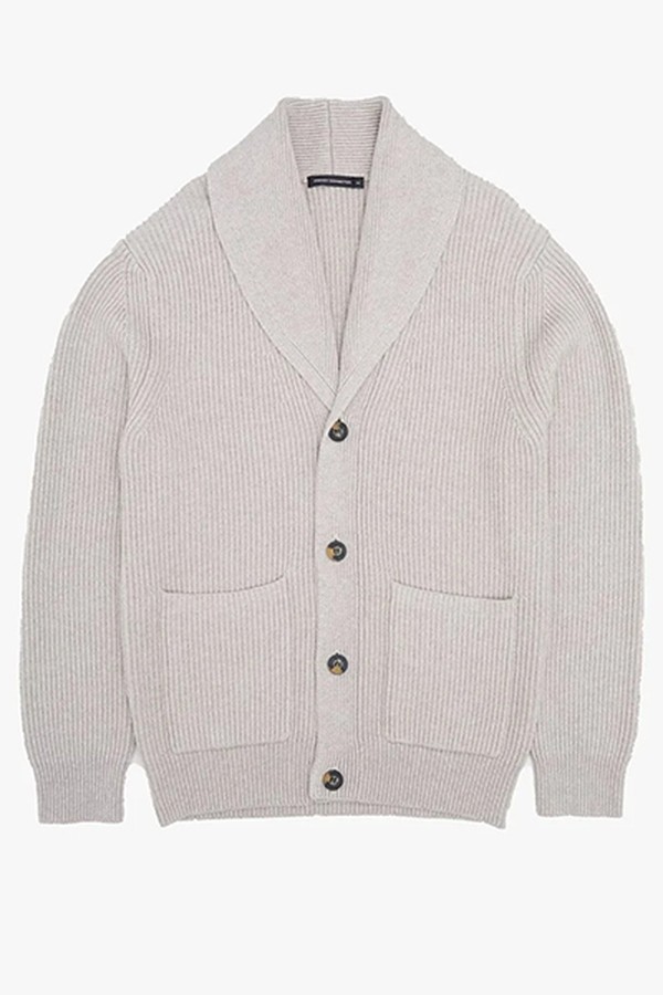 Mixed Rib Shawl Cardigan from French Connection